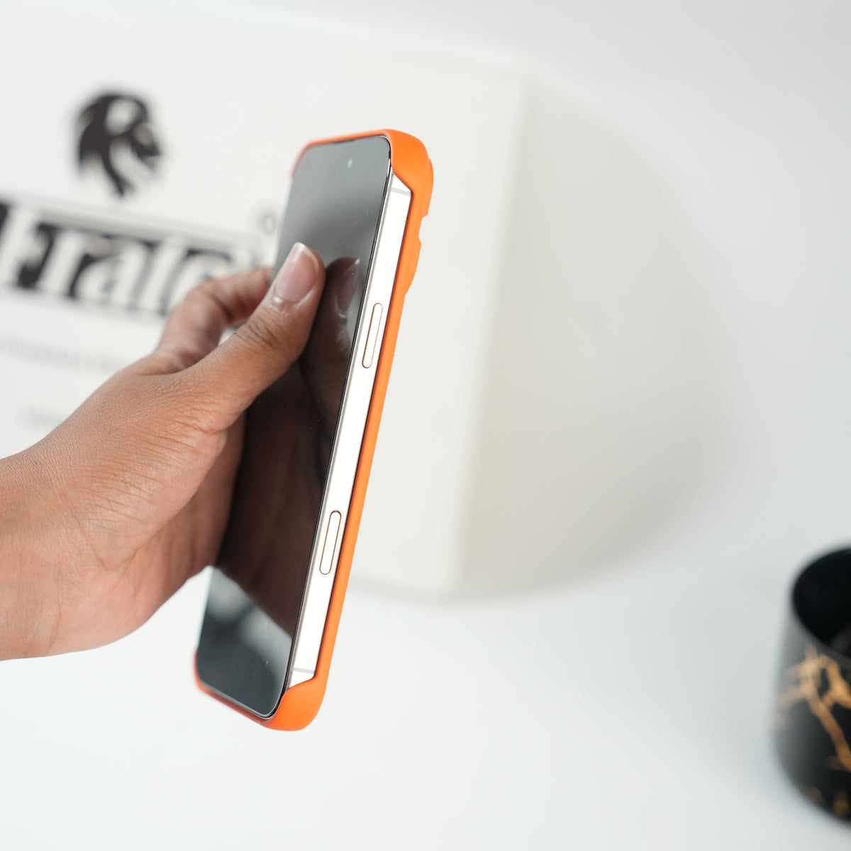 iPhone 17 Series Premium Wood Texture PVC MagSafe Protective Case