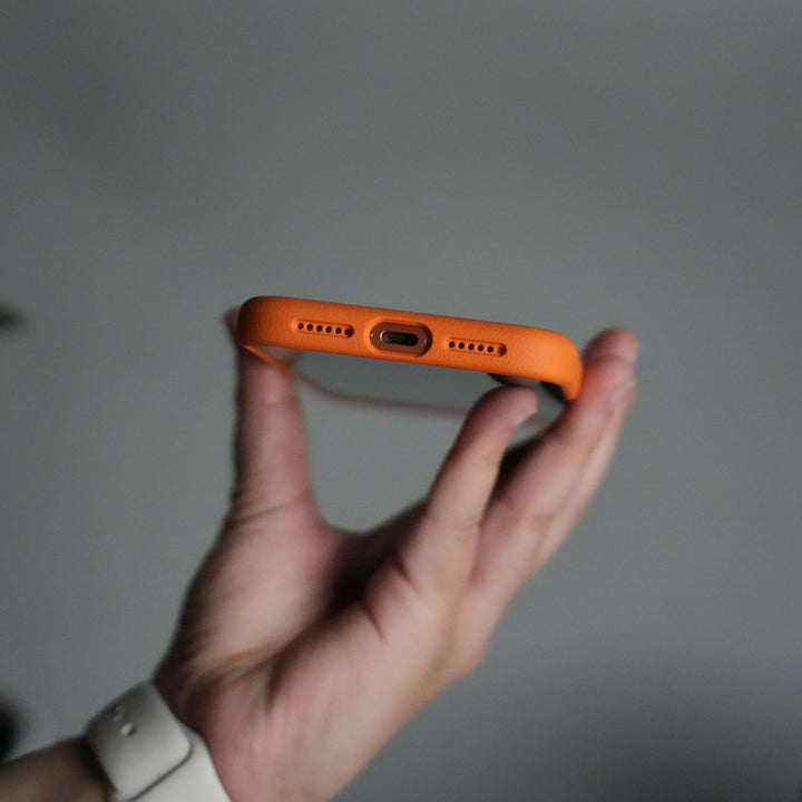 iPhone 17 Pro Max Premium Leather Kickstand Case | Metal Ring Stand | Shockproof Back Cover