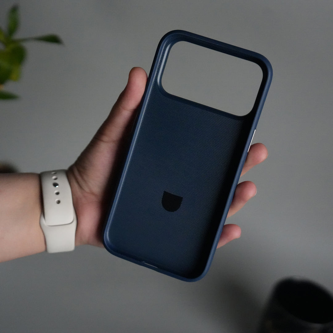 iPhone 17 Pro Max Premium Leather Kickstand Case | Metal Ring Stand | Shockproof Back Cover