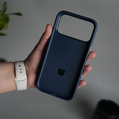 iPhone 17 Pro Premium Leather Kickstand Case | Metal Ring Stand | Shockproof Back Cover