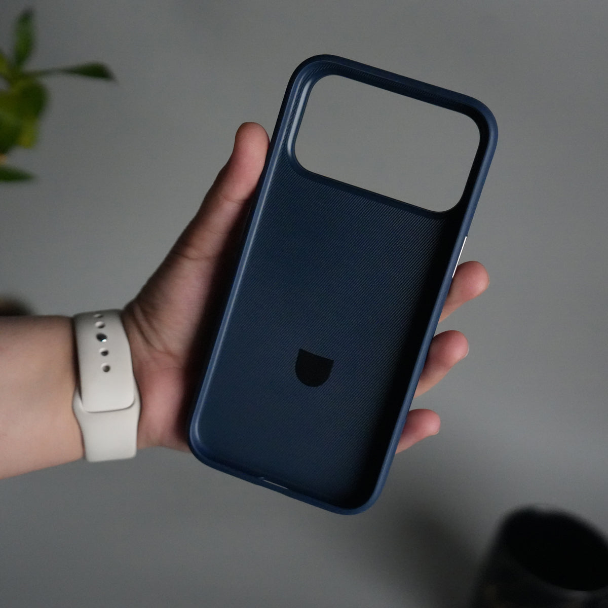 iPhone 17 Pro Premium Leather Kickstand Case | Metal Ring Stand | Shockproof Back Cover