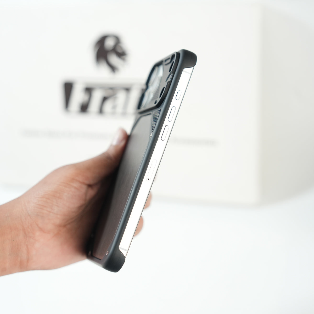 iPhone 17 Series Premium Wood Texture PVC MagSafe Protective Case