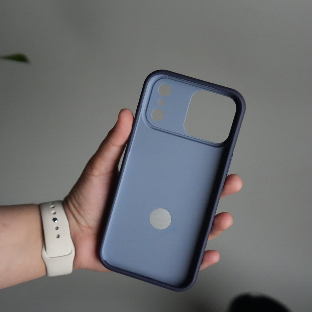 iPhone 17 Pro Max Liquid PC MagSafe Case | Soft Touch Back Cover with Metal Kickstand Ring