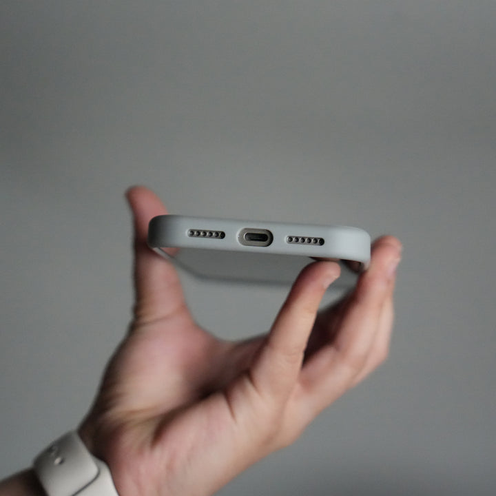 iPhone 17 Pro Max Liquid PC MagSafe Case | Soft Touch Back Cover with Metal Kickstand Ring