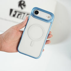 iPhone 17 Air Clear Acrylic MagSafe Case with Soft Silicone Bumper | Transparent Shockproof Cover