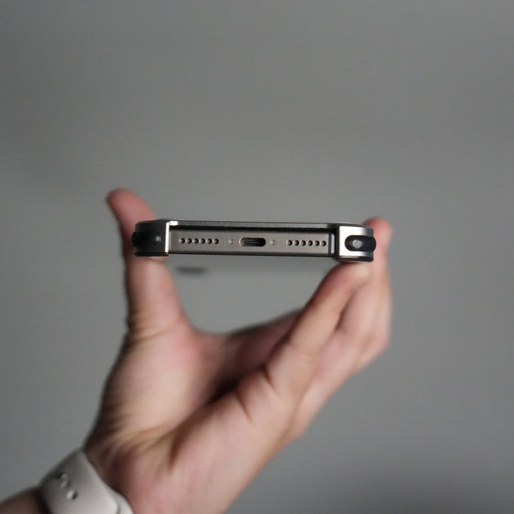 iPhone 17 Pro Premium Aluminum Metal Frame Case | Shockproof Corners | Luxury Leather Shells MagSafe Cover