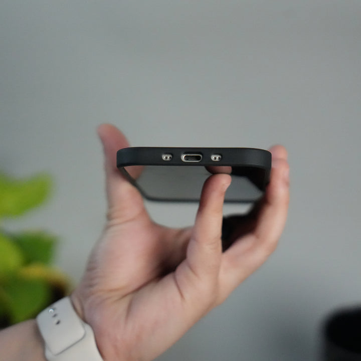 iPhone 17 Air Merc White Line Pattern PU Leather Case Cover