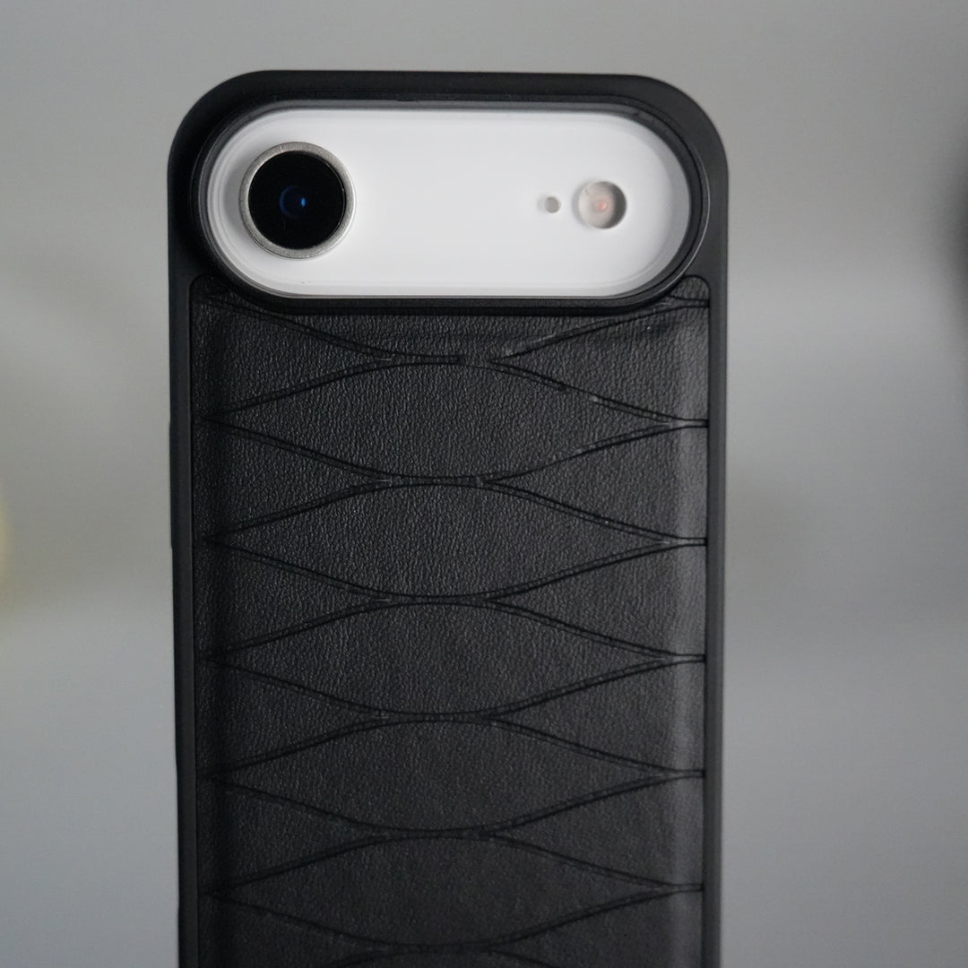 iPhone 17 Air Merc Pattern PU Leather Case Cover