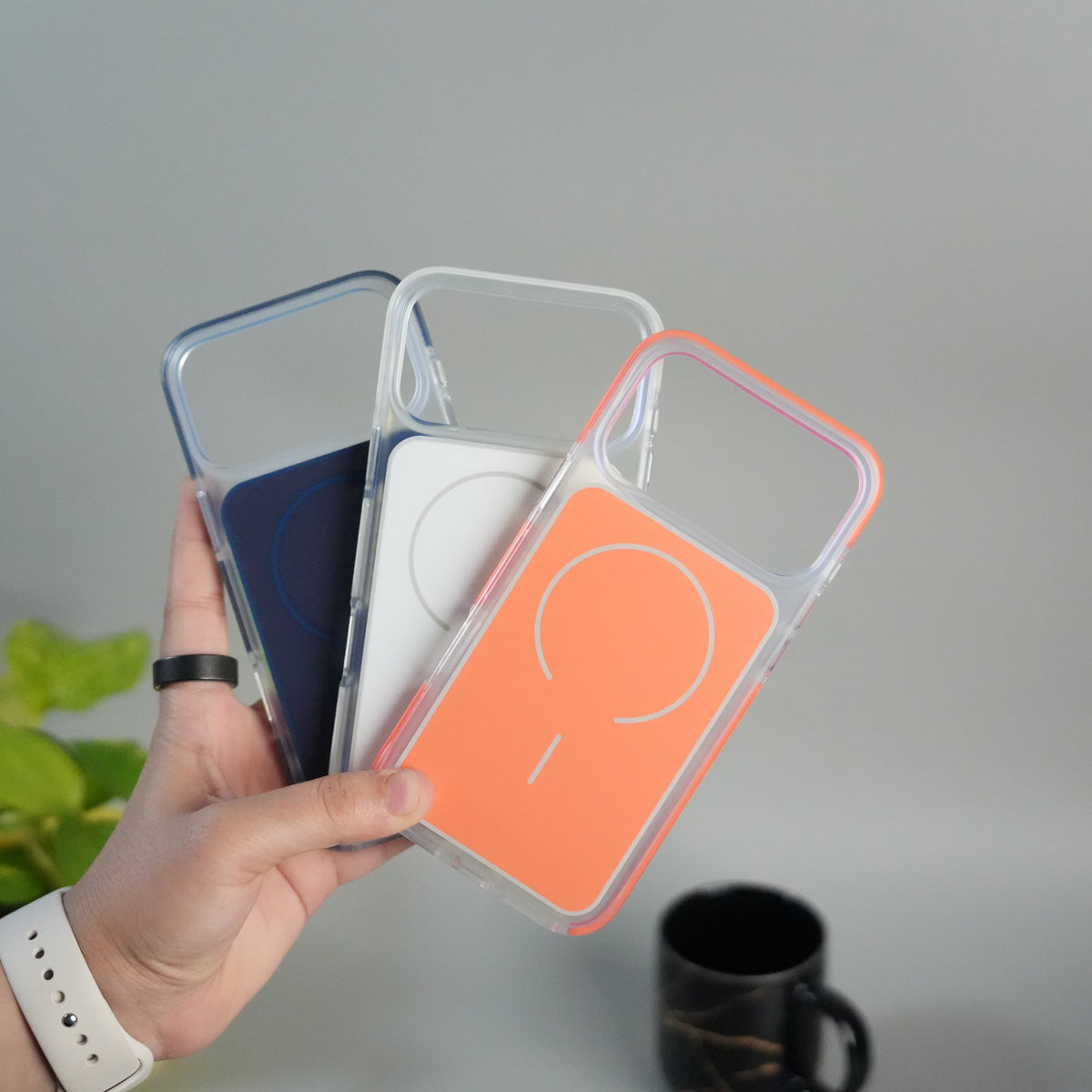iPhone 17 Pro Max Transparent Soft Edge MagSafe Case Cover