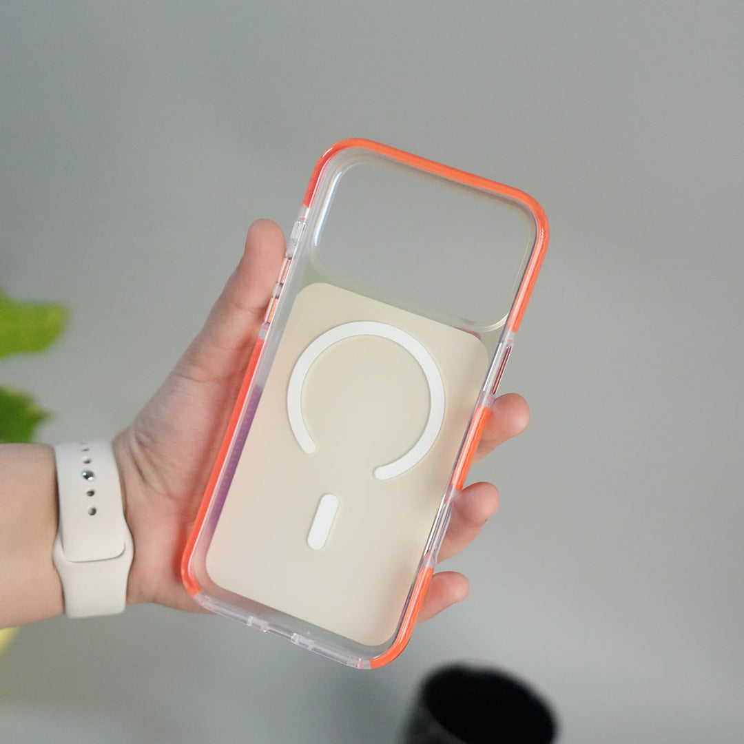 iPhone 17 Pro Transparent Soft Edge MagSafe Case Cover