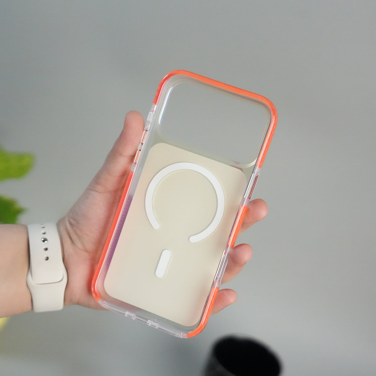 iPhone 17 Pro Transparent Soft Edge MagSafe Case Cover