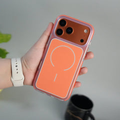 iPhone 17 Pro Max Transparent Soft Edge MagSafe Case Cover
