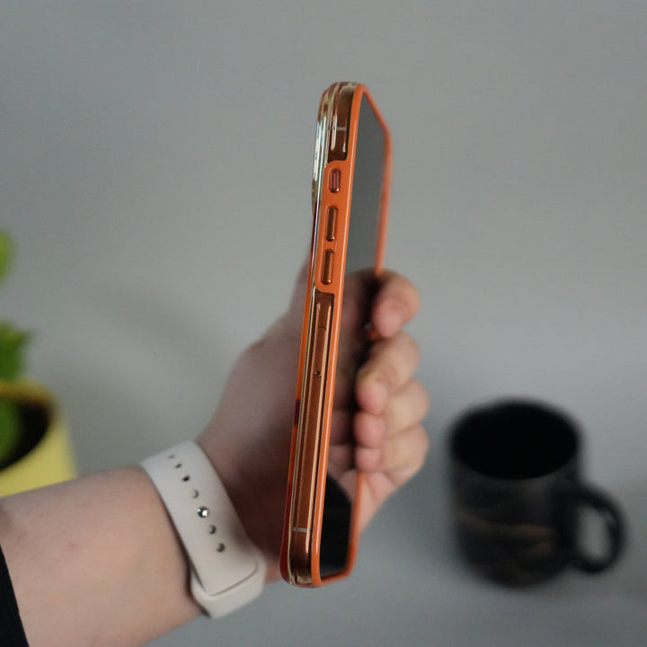 iPhone 17 Pro Max Crystal Clear Anti-Yellow Case with MagSafe & Metal Camera Bumper