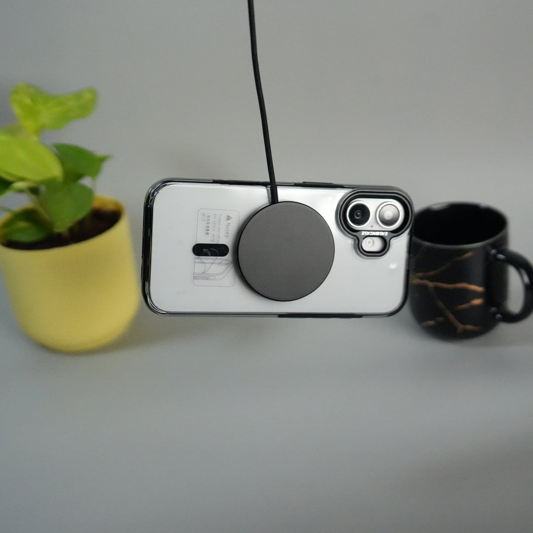 iPhone 17 Crystal Clear Anti-Yellow Case with MagSafe & Metal Camera Bumper