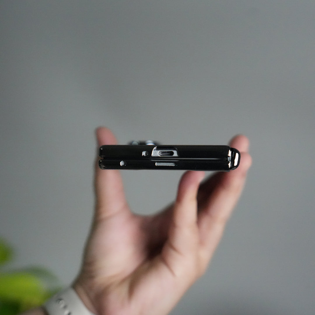 Galaxy Z Fold 7 Premium Fiber Design Slim Case Hinge Protection (Front + Back Cover)