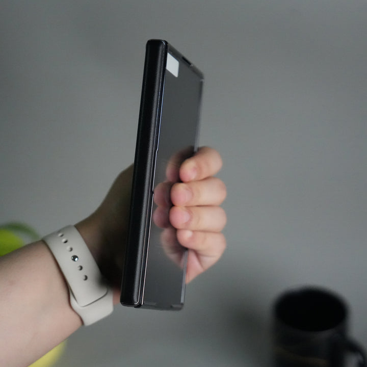 Galaxy Z Fold 7 Premium Fiber Design Slim Case Hinge Protection (Front + Back Cover)