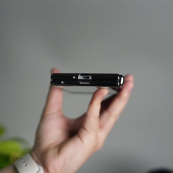 Galaxy Z Fold 7 Premium Fiber Design Slim Case Hinge Protection (Front + Back Cover)