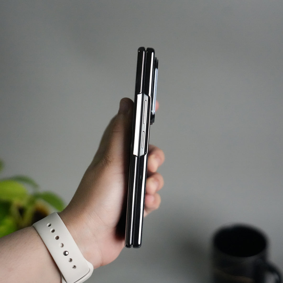 Galaxy Z Fold 7 Premium Fiber Design Slim Case Hinge Protection (Front + Back Cover)