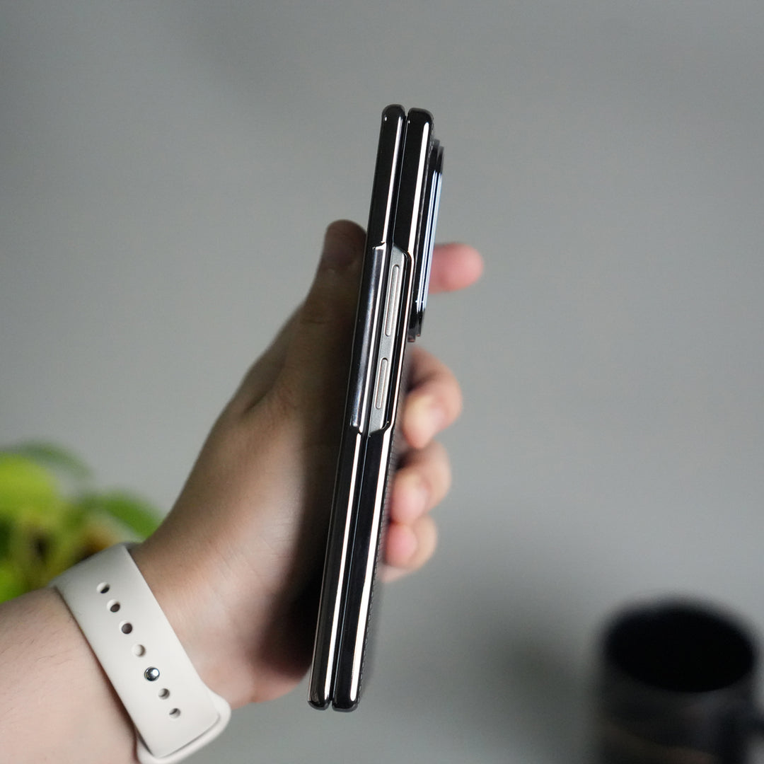 Galaxy Z Fold 7 Premium Fiber Design Slim Case Hinge Protection (Front + Back Cover)