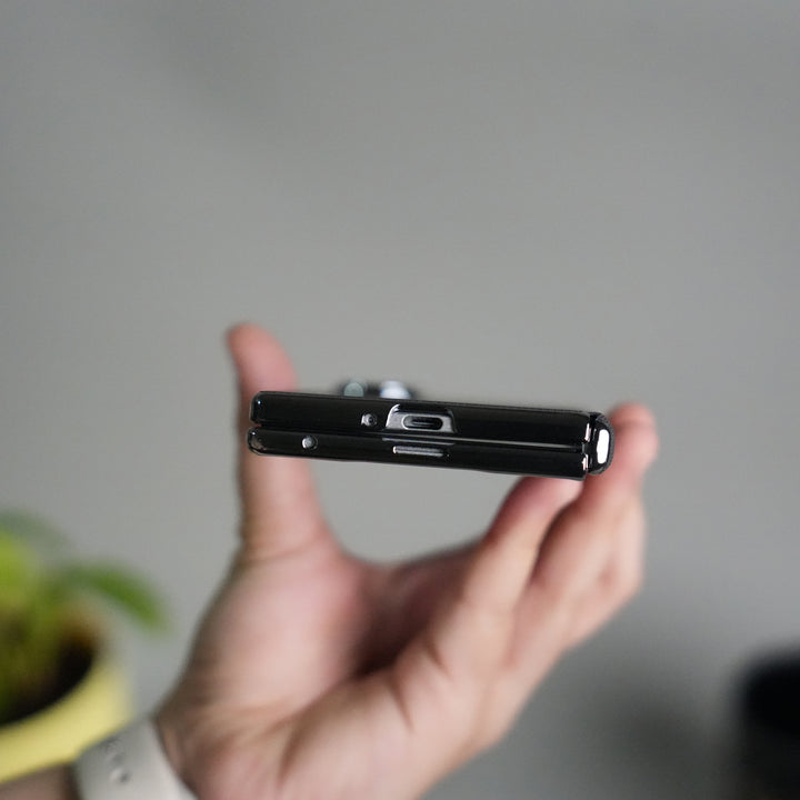 Galaxy Z Fold 7 Premium Dotted Design Slim Case Hinge Protection (Front + Back Cover)