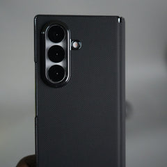 Galaxy Z Fold 7 Premium Dotted Design Slim Case Hinge Protection (Front + Back Cover)