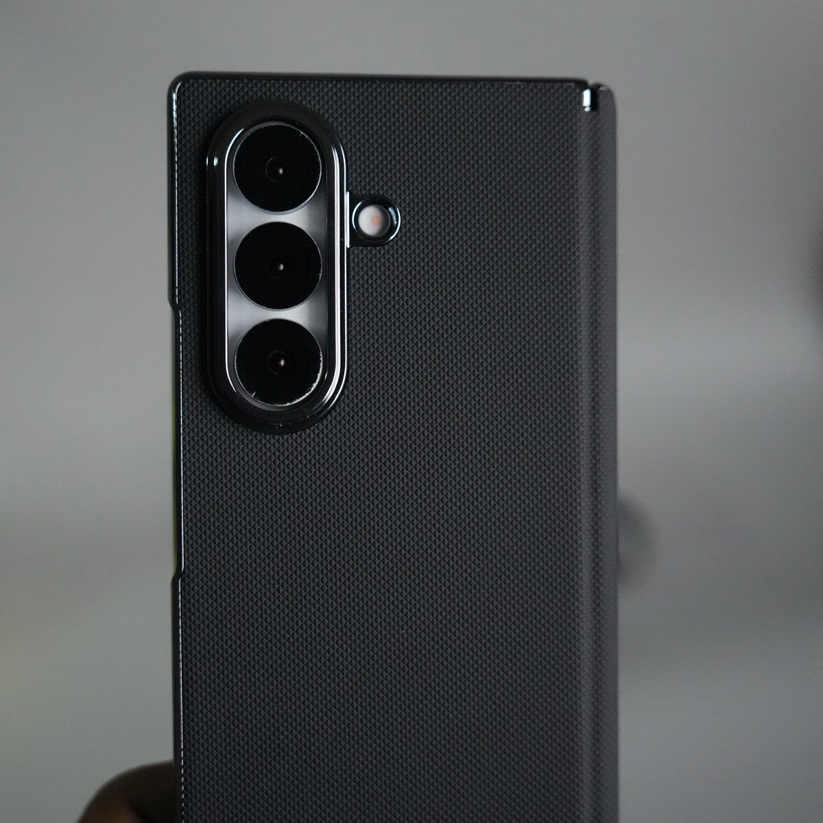 Galaxy Z Fold 7 Premium Dotted Design Slim Case Hinge Protection (Front + Back Cover)