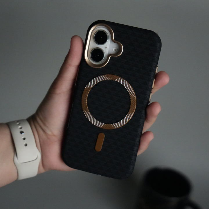 iPhone 17 Elite Leather-Texture Case Cover