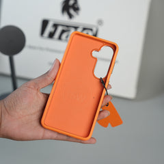 Galaxy S26 Premium Dual-Tone PU Leather MagSafe Case with Metal Camera Guard