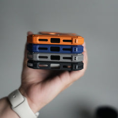 iPhone 17 Pro Max Rugged Armor MagSafe Case with Metal Kickstand