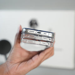 iPhone 17 Frosted MagSafe Case with Metallic Camera Frame