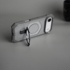iPhone 17 Air – Rugged Armor MagSafe Case with Metal Kickstand