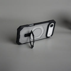 iPhone 17 Air – Rugged Armor MagSafe Case with Metal Kickstand