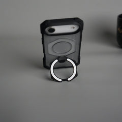 iPhone 17 Air – Rugged Armor MagSafe Case with Metal Kickstand