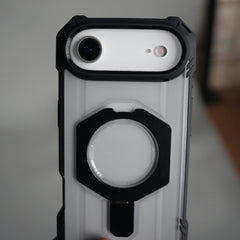 iPhone 17 Air – Rugged Armor MagSafe Case with Metal Kickstand