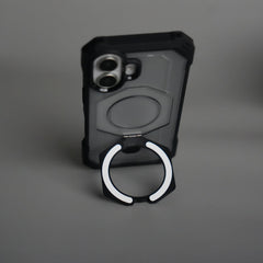 iPhone 17 – Rugged Armor MagSafe Case with Metal Kickstand