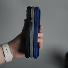 iPhone 17 – Rugged Armor MagSafe Case with Metal Kickstand