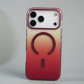iPhone 18 Series Blush Pink Gradient MagSafe Compatible Clear Case