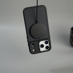 iPhone 17 Series Carbon Fiber Design MagSafe Cover