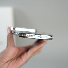 iPhone 17 Series Luxury Crystal MagSafe Case with Rhinestone Camera Frame