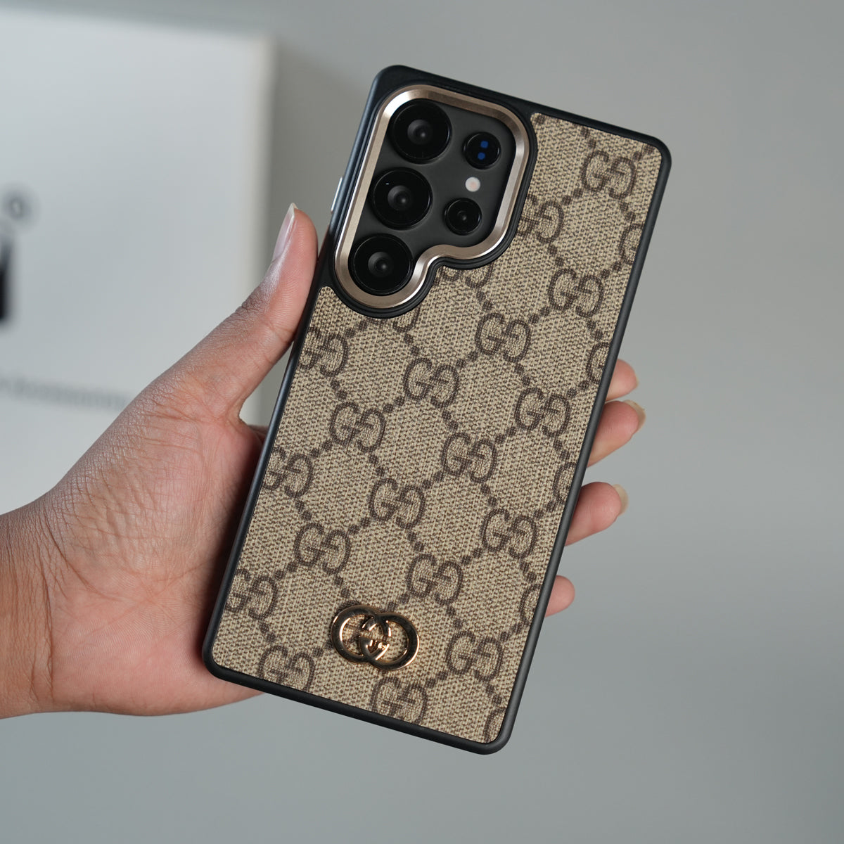 Galaxy Ultra Series Luxury Monogram Pattern Protective Case