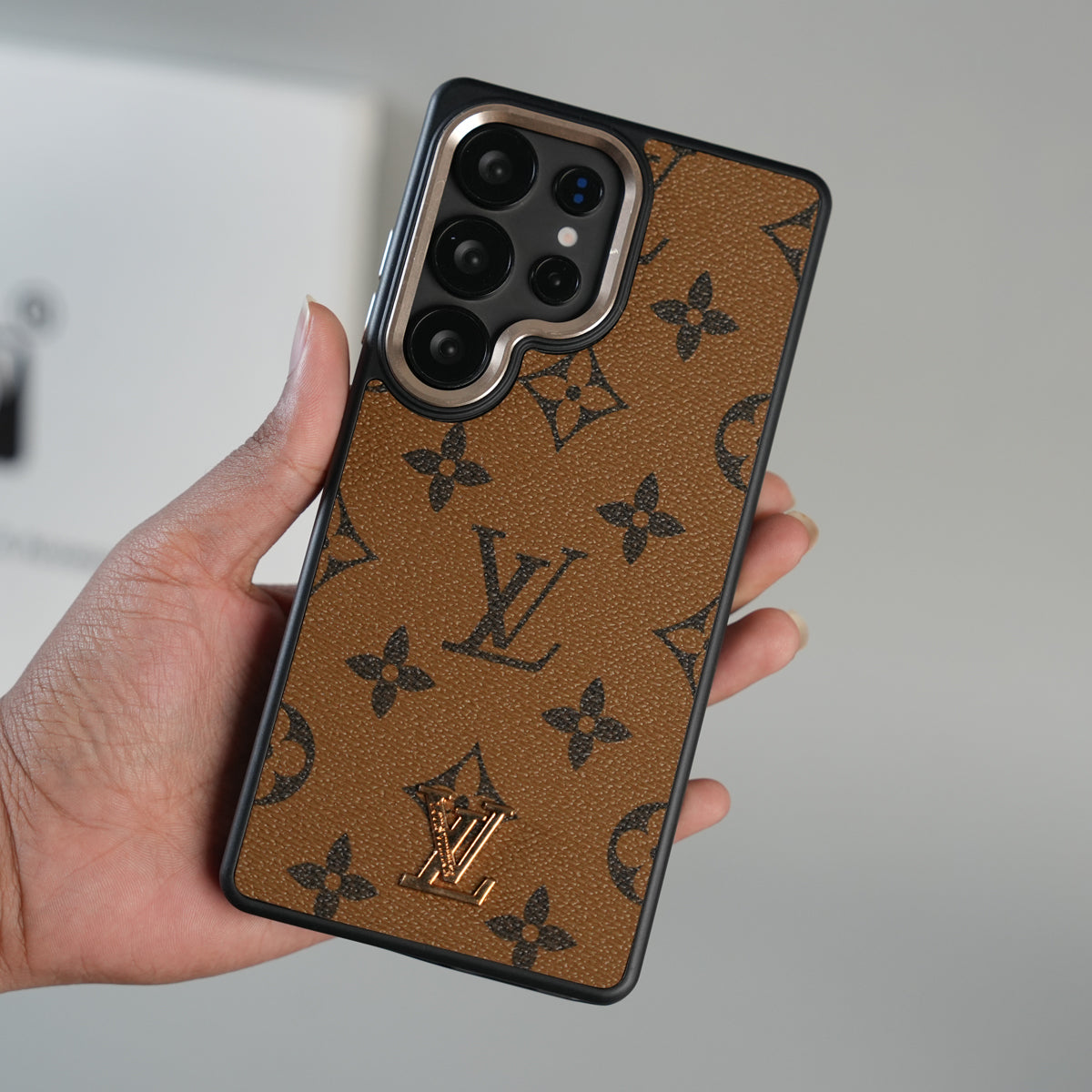 Galaxy Ultra Series Luxury Monogram Pattern Designer Hard Back Case