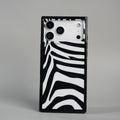 iPhone 17 Series Premium Zebra Print Glossy Silicone Cover