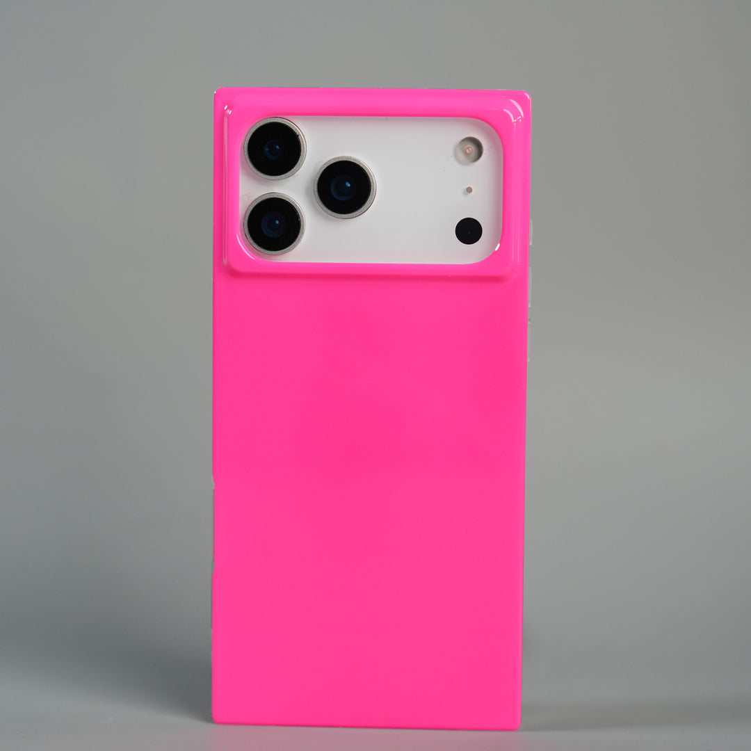 iPhone 17 Series Neon Series Square Bumper Glossy Cover