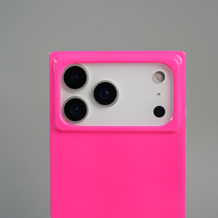 iPhone 17 Series Neon Series Square Bumper Glossy Cover