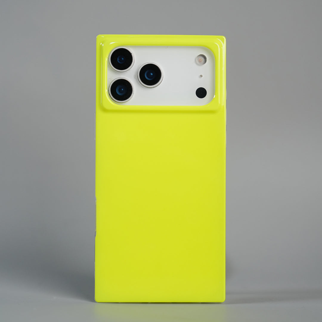 iPhone 17 Series Neon Series Square Bumper Glossy Cover