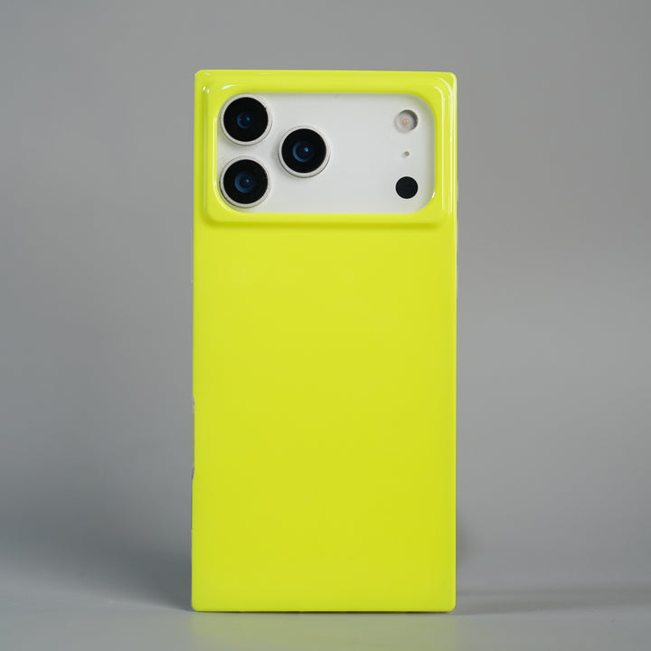 iPhone 17 Series Neon Series Square Bumper Glossy Cover