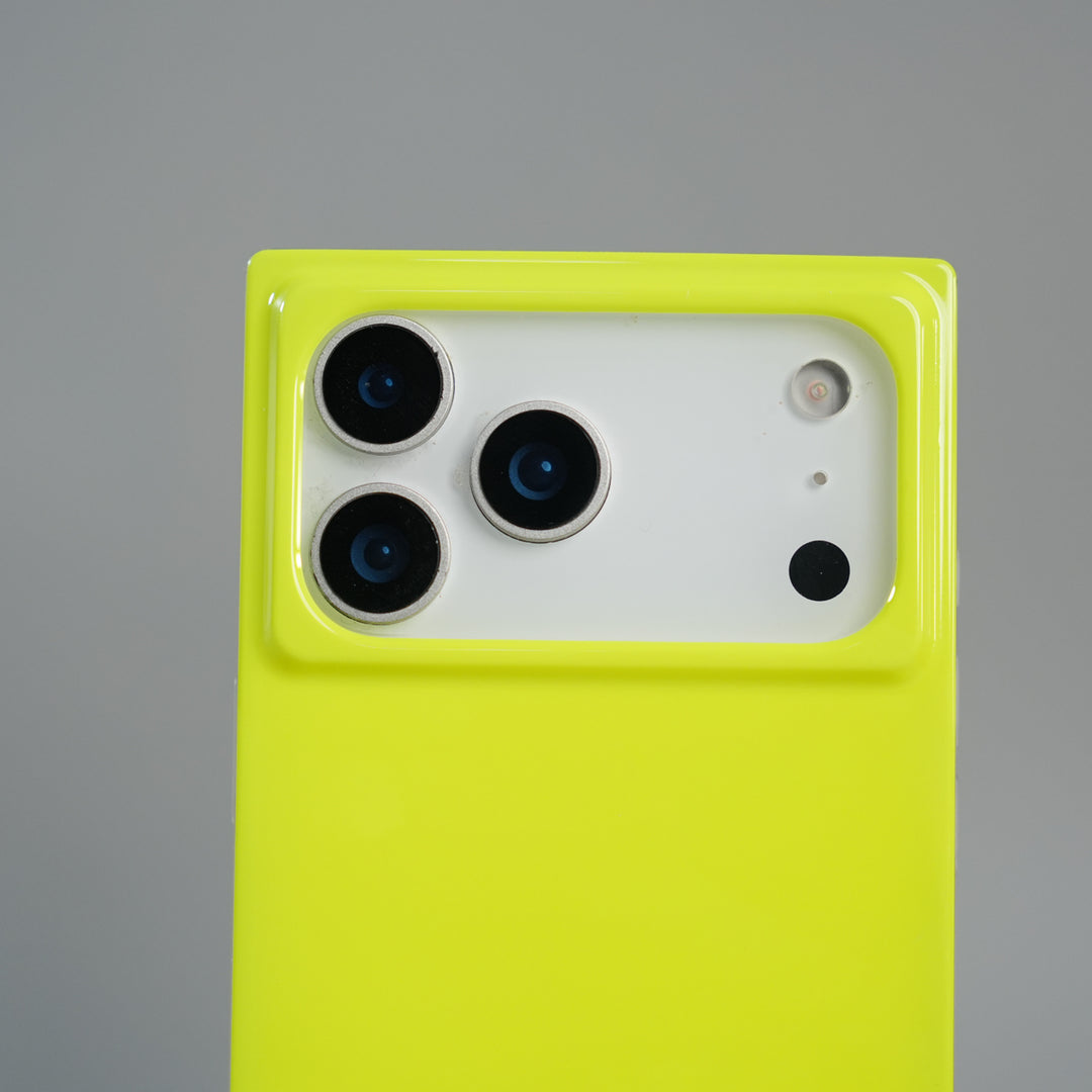 iPhone 17 Series Neon Series Square Bumper Glossy Cover