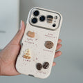 Premium Cute Café 3D Charm Case for iPhone 18 Series | Protective Case