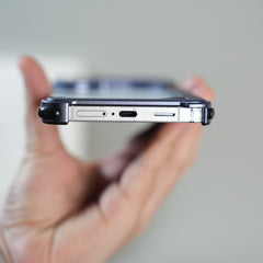 Galaxy S26 Ultra Aluminum Alloy Metal Bumper Frame with Foldable Stand