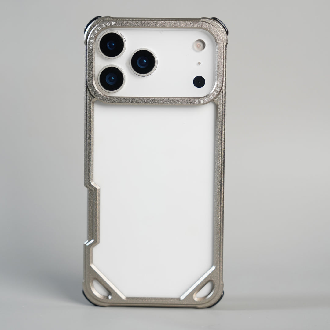iPhone 17 Series Premium Aluminum Alloy Metal Frame Case